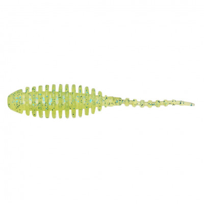 Слаг Megabass DR.Choro 3.8cm 10шт Clear Chart/Blue Flake (35397)