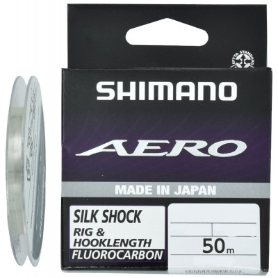 Флюорокарбон Shimano Aero Silk Shock Fluoro Rig/Hooklength 50m 0.08mm 0.52kg