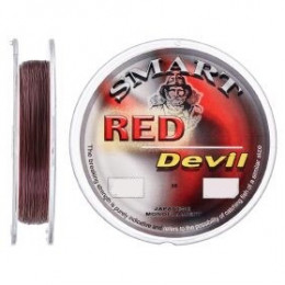 Волосінь Леска Smart Red Devil 150m  0.14mm 2.8kg червоний