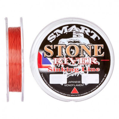 Леска Smart Stone River 150m 0.14mm 2.5kg красный