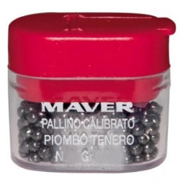 Набор грузил Maver Pallini Supercalibrati Teneri №6 (0.102g)