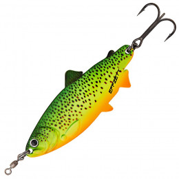 Блесна DAM Effzett Trout Spoon 25g 9cm fire trout uv (70742)