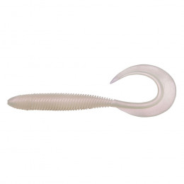 Твістер Megabass Kemuri Curly 11.4cm 7шт Pearl White (35466)