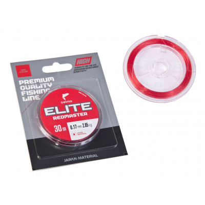 Леска зимняя Salmo Elite Redmaster 30m 0.17mm 2.85kg (4512-017)