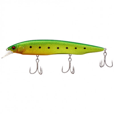 Воблер Megabass Kanata Ayu SW 160mm 30g Glx Green Back Chart