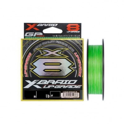 Шнур YGK X-Braid Upgrade X8 200m #0.8/0.148mm 16Lb/7.3kg зелений