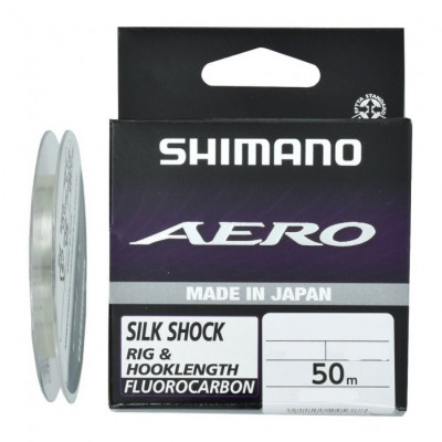 Флюорокарбон Shimano Aero Silk Shock Fluoro Rig/Hooklength 50m 0.195mm 3.26kg