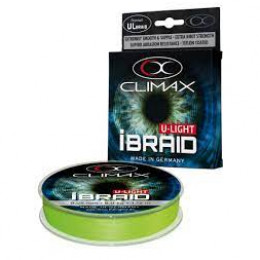 Шнур Climax iBraid 4 U-Light chrtreuse 135m 0.04mm 3kg