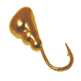 Мормышка вольфрамовая Sunfish Муравей с отверстием 0,30г 2,5мм Золото (1425-GO)