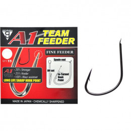 Гачки Gamakatsu A1 Team Feeder Fine Feeder №10 15шт (185076 1000)