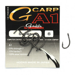 Крючки Gamakatsu G-Carp A1 Super NS Black №10 10шт (147176 1000)