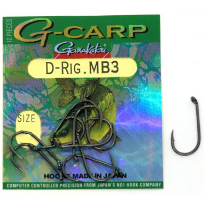 Крючки Gamakatsu A1 G-Carp D-Rig MB3 №1 10шт (146865 100)