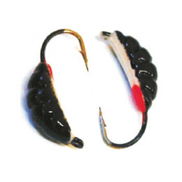 Мормышка вольфрамовая Sunfish Опарыш с ушком 0,46г 3мм 132 (4230-132)