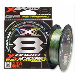 Шнур YGK X-Braid Upgrade X8 Pentagram 200m #0.5/0.117mm 12lb/5.5kg