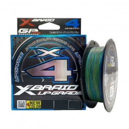 Шнур YGK X-Braid Upgrade X4 (3 colored) 150m #0.8/0.148mm 14lb/6.3kg