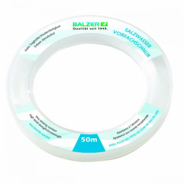 Леска Balzer Saltwater Leader 50m 0.5mm 15kg прозрачный