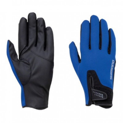 Перчатки Shimano Pearl Fit Full Cover Gloves M blue