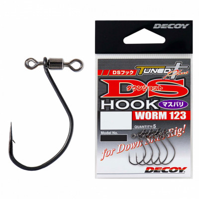 Крючок Decoy Worm123 DS Hook Masubari #4 5 шт