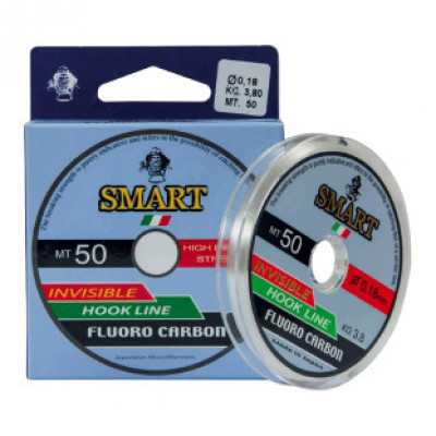 Флюорокарбон Smart Stiff 50m 0.40mm 16kg