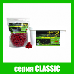 Бойли прикормочнi варенi Grandcarp Classic Strawberry (Полуниця) 20mm 1kg (BFC002)