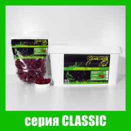 Бойлы долгорастворимые Grandcarp Classic Клубника 20mm 1kg (BFL002)