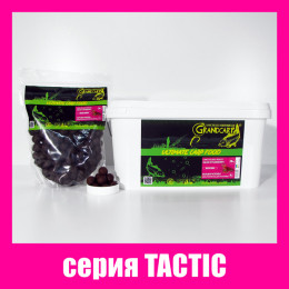 Бойлы долгорастворимые Grandcarp Tactic Кальмар,Клюква 20mm 1kg (BFL066)