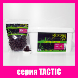 Бойлы растворимые Grandcarp Tactic Креветка,Специи 20mm 1kg (BFS021)