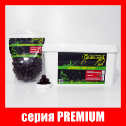 Бойлы растворимые Grandcarp Premium Печень,Перец,Клубника 20mm 1kg (BFS029)