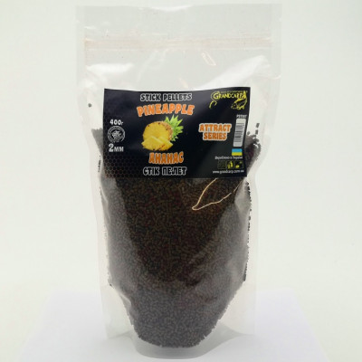 Стик пеллет Grandcarp Attract Ананас 2mm 400g (PST007)