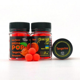 Бойли плаваючі Grandcarp Amino Pop-Up Tangerine (Мандарин) 12mm 30шт (PUP194)