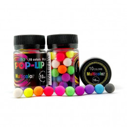 Бойлы Grandcarp Amino POP-UP Multicolor 10 colors 10mm 50шт (PUP250)