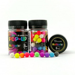 Бойлы Grandcarp Amino POP-UP Multicolor 10 colors 8mm 80шт (PUP251)