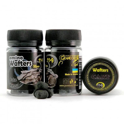 Бойлы Grandcarp Amino Wafters Cake (Макуха) 11*9mm 50шт (WBB010)