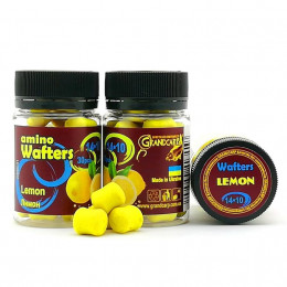 Бойлы Grandcarp Amino Wafters Lemon (Лимон) 14*10mm 30шт (WBB031)