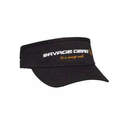 Кепка Savage Gear Sun Visor One size black ink