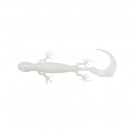 Твістер Savage Gear 3D Lizard 100m 5.5g Sinking Albino Flash 6шт