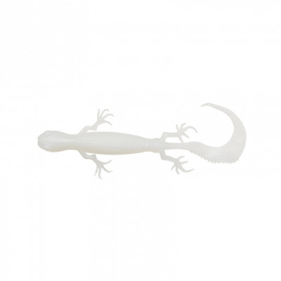 Твістер Savage Gear 3D Lizard 100m 5.5g Sinking Albino Flash 6шт