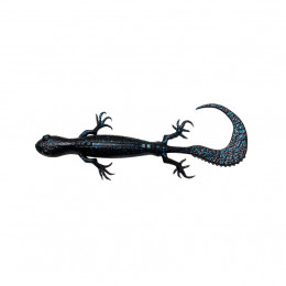 Твистер Savage Gear 3D Lizard 100m 5.5g Sinking Black & Blue 6шт