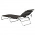 Ліжко розкладне Bo-Camp Sun Lounger 3 Positions Anthracite (1304480)