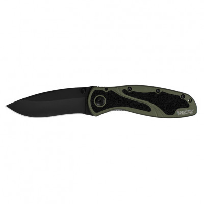 Нож Kershaw Blur Black Blade olive