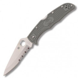 Нож Spyderco Endura 4, полусеррейтор, серо-зеленый