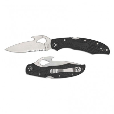 Нож Spyderco Byrd Cara Cara 2 Emerson, полусерейтор