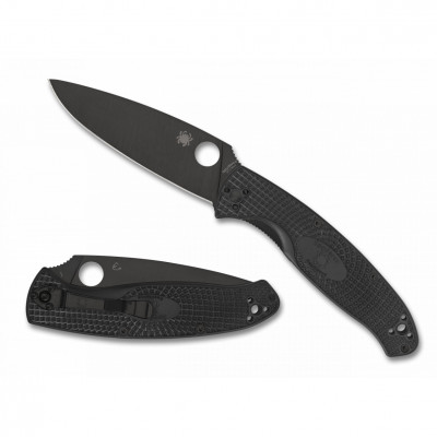 Ніж Spyderco Resilience Black Blade