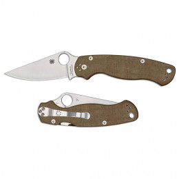 Нож Spyderco Para Military 2 Brown Micarta CPM Cru-Wear