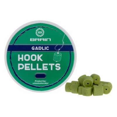 Пелети Brain Hook Pellets Garlic (часник) 16mm 70g