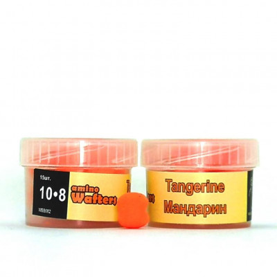 Grandcarp Amino Wafters Tangerine (Мандарин) 10•8mm 15шт (WBB082)