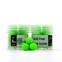 Grandcarp Amino Pop-Ups Acid Pear (Кислая груша) 8mm 15шт