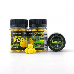 Grandcarp Amino Pop-Ups one-flavor Lemon (Лимон) 10mm 50шт (PUP187)