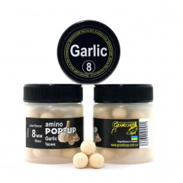 Grandcarp Amino Pop-Ups one-flavor Garlic (Чеснок) 8mm 50шт (PUP379)