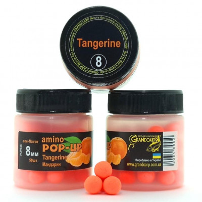 Grandcarp Amino Pop-Ups one-flavor Tangerine (Мандарин) 8mm 50шт (PUP343)
